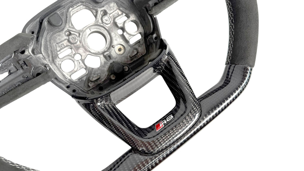 AUDI RS6 C8 CARBON ALCANTARA STEERING WHEEL 2020+ 4K0419091