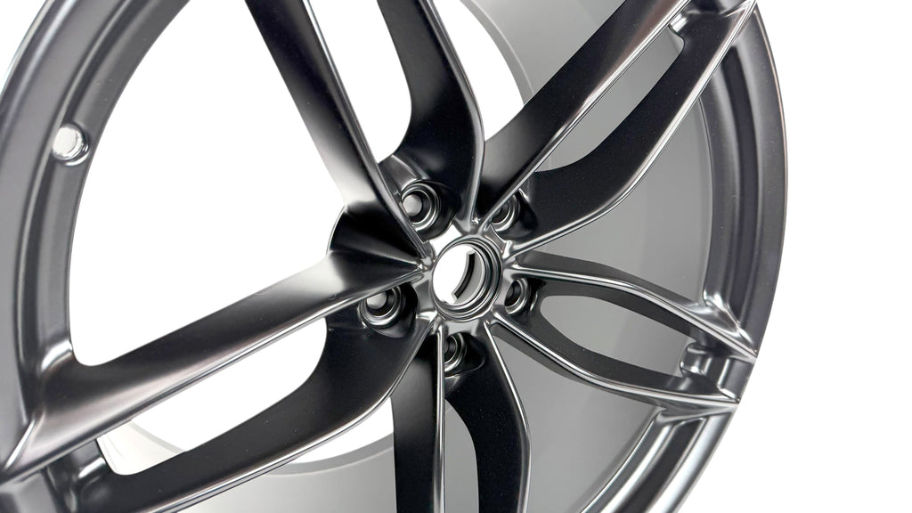 FERRARI 488 GTB REAR FORGED WHEEL SATIN BLACK 11 X 20" 315892