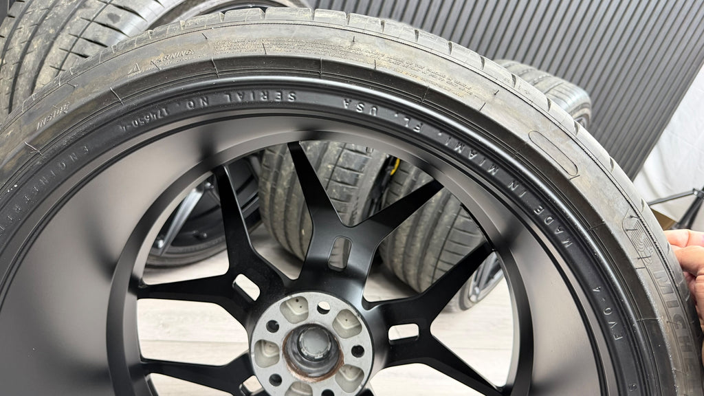 VOSSEN EVO-4 FORGED ALLOY WHEELS FOR FERRARI 812 WITH MICHELIN PILOT SPORT 4S TYRES