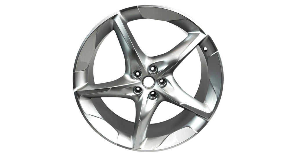 FERRARI PUROSANGUE 175 22" FRONT LEFT FORGED ALLOY WHEEL SILVER 895987