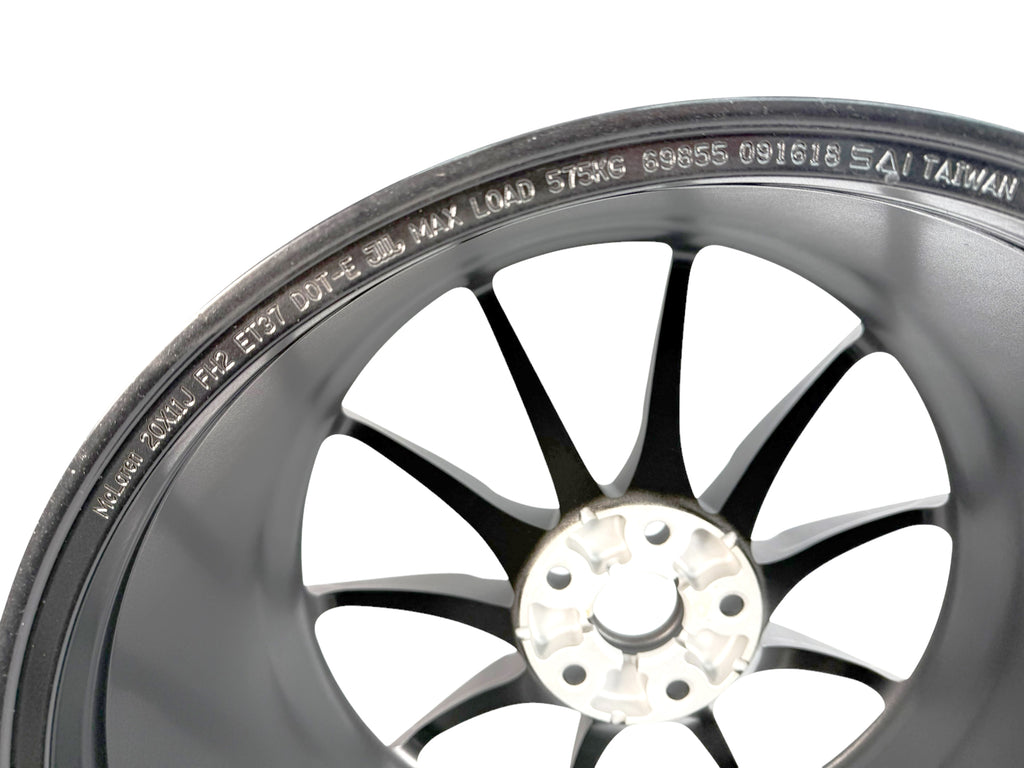 MCLAREN 600LT 10 SPOKE REAR ALLOY WHEEL 20X11J 13BA428RP (STEALTH GREY)