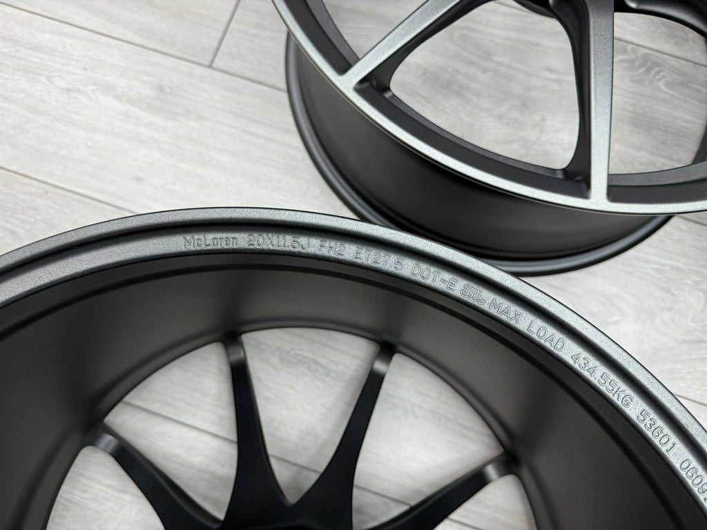 MCLAREN SENNA SUPERLIGHT WHEELS (STEALTH GREY) 15BA214CP 15BA215CP