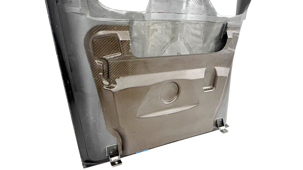 BUGATTI CHIRON PAINTED ENGINE DECK LID COVER 5B4827023 (BLACK)