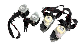 AUDI RSQ8 SEAT BELT COMPLETE FRONT AND BACK SET BLACK/ RED STRIPE 4M8857705EXV1