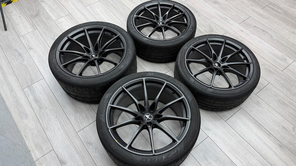 MCLAREN 765LT MSO ULTRA LIGHT STEALTH GREY WHEELS AND TYRES 14BA224RP