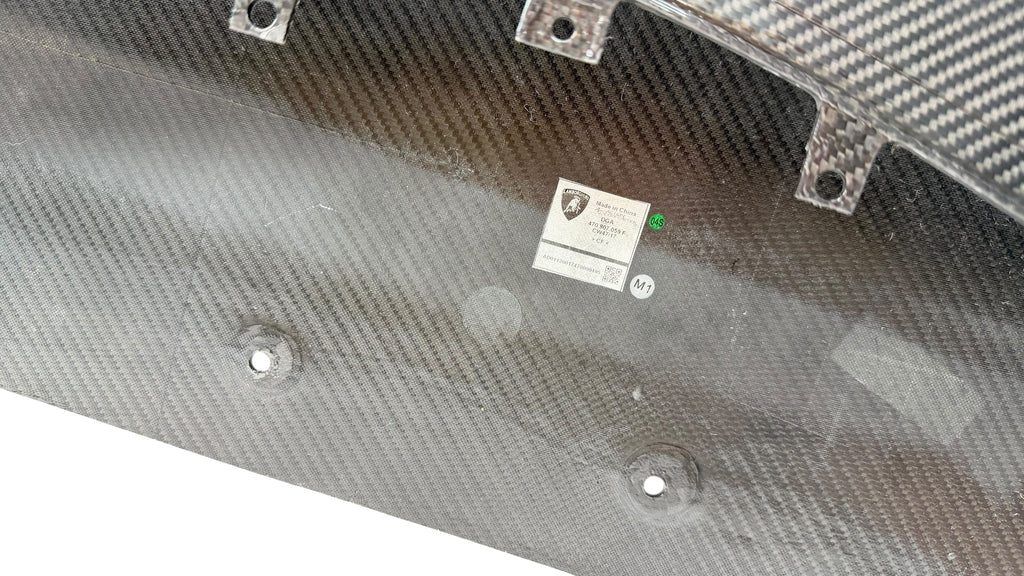 LAMBORGHINI AVENTADOR S LP740-4 FRONT CARBON SPOILER 470807059F (GLOSS)