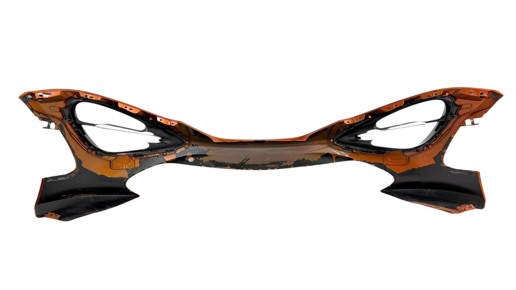 MCLAREN 720S FRONT BUMPER SKIN WITH HEADLIGHT BEZELS 14A0153CP (VOLCANO ORANGE)