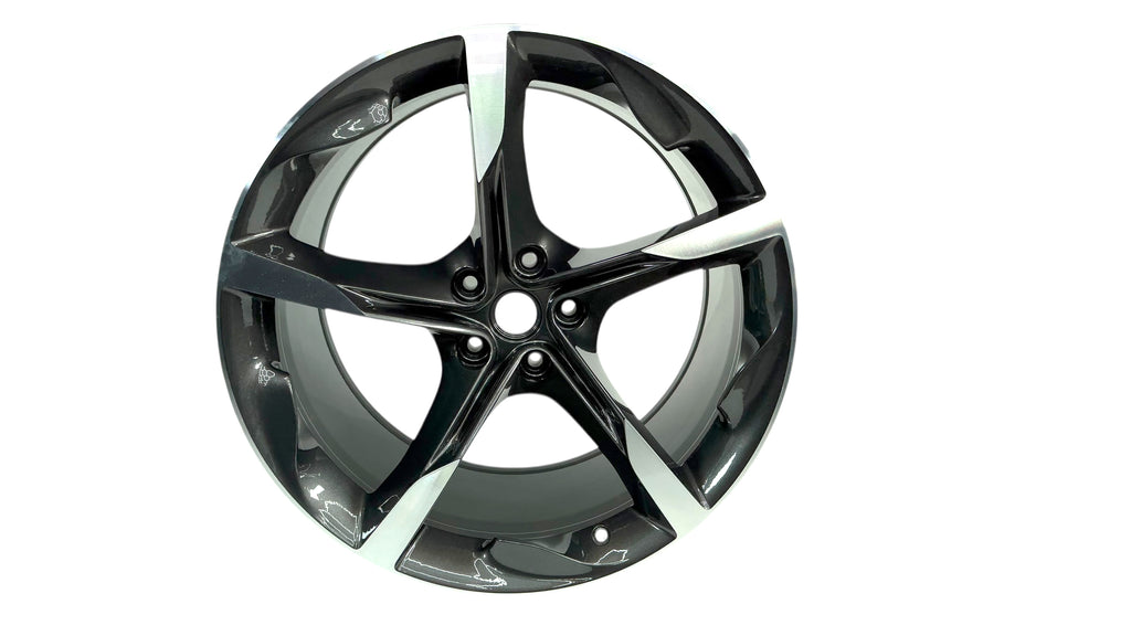 FERRARI SF90 REAR RIGHT FORGED WHEEL CORSA GREY/ MACHINE FINISH 848645