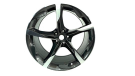 FERRARI SF90 REAR RIGHT FORGED WHEEL CORSA GREY/ MACHINE FINISH 848645