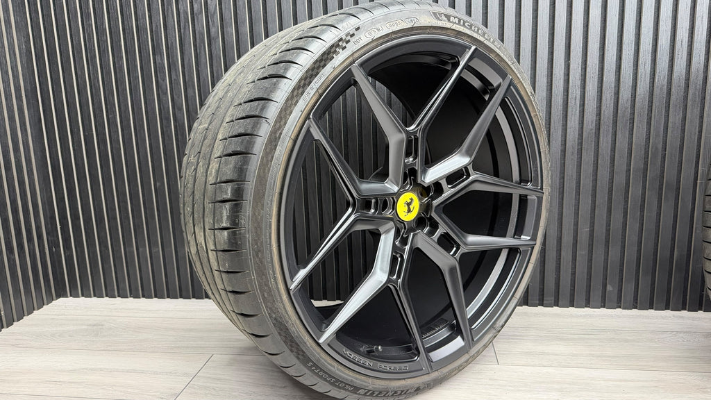 VOSSEN EVO-4 FORGED ALLOY WHEELS FOR FERRARI 812 WITH MICHELIN PILOT SPORT 4S TYRES