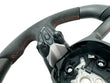 Load image into Gallery viewer, LAMBORGHINI REVULETO CARBON FIBRE ALCANTARA STEERING WHEEL - BLACK/ ORANGE