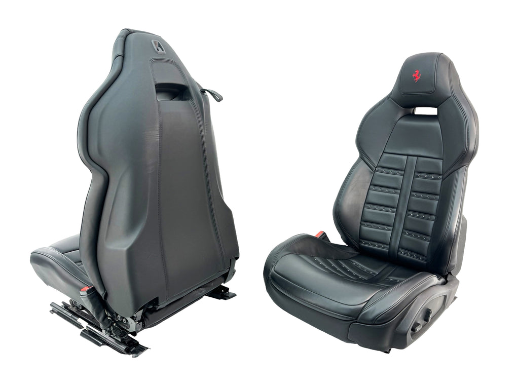 FERRARI F12 COMFORT DAYTONA ELECTRIC SEATS BLACK/ RED - RHD