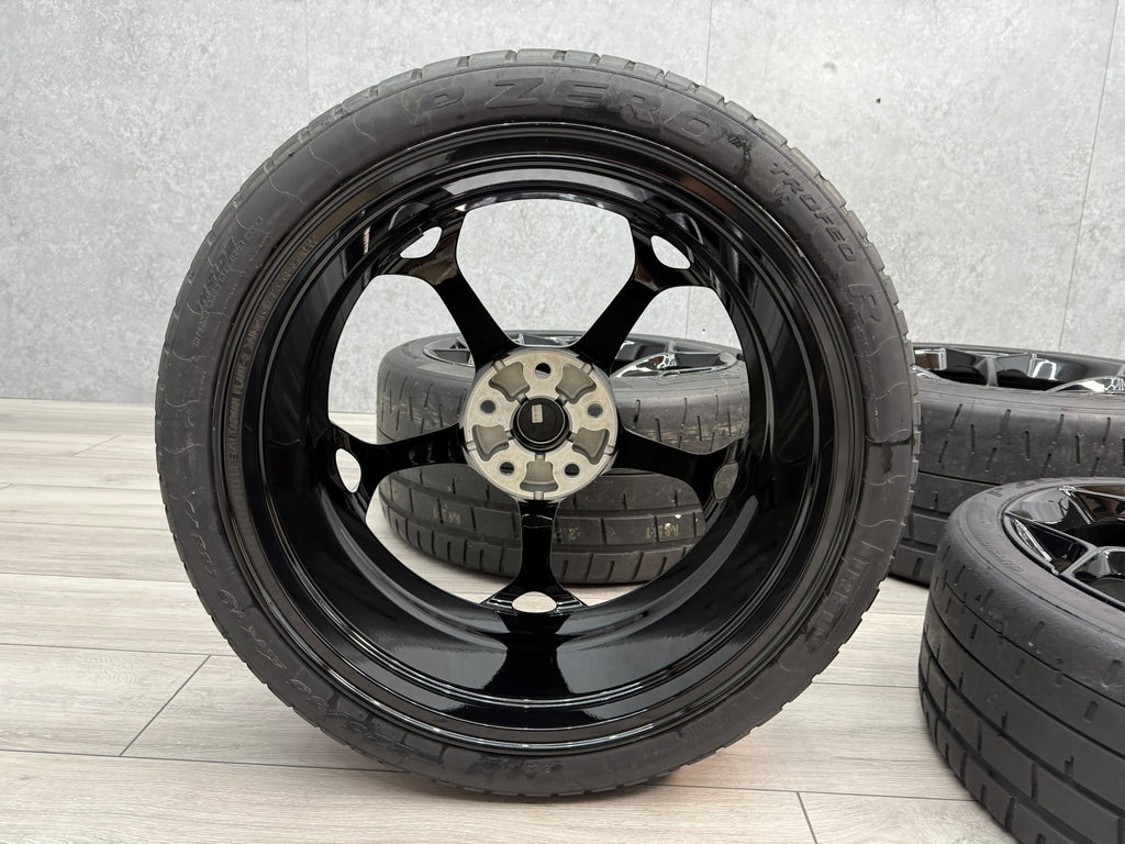 MCLAREN 600LT FORGED 5 SPOKE MSO WHEELS WITH TROFEO R TYRES