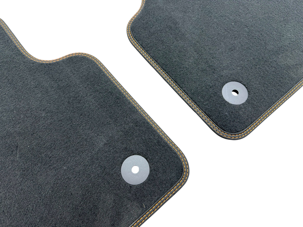 LAMBORGHINI URUS PROTECTIVE MAT SET BLACK/ ORANGE STITCHING 4ML863011J