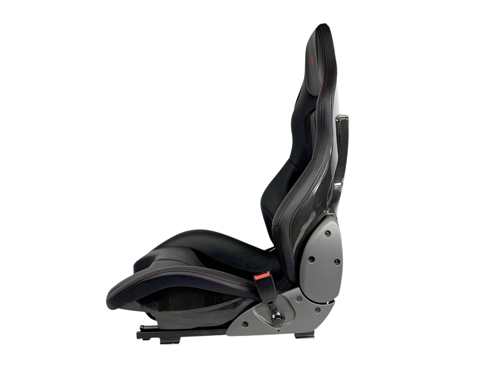 FERRARI 812/ 488/ F12/ F8 RACING CARBON SEAT BLACK/ RED STITCHING 87396800