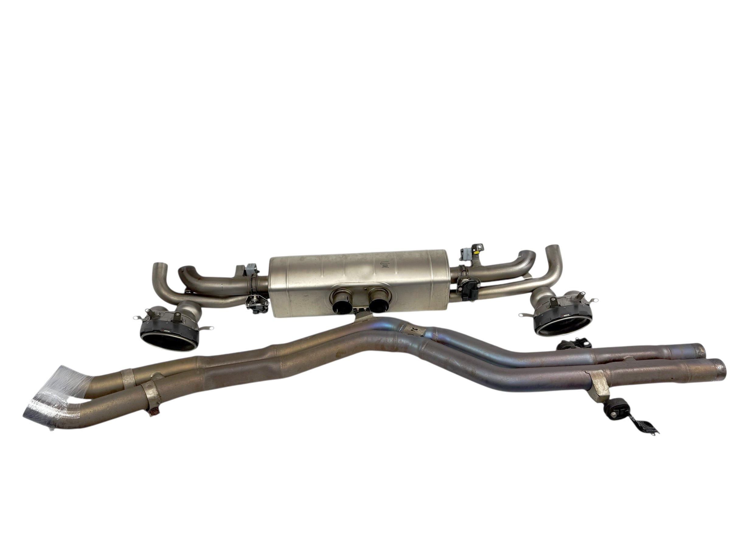 AKRAPOVIC EVOLUTION LINE CATBACK EXHAUST SYSTEM FOR AUDI RSQ8 2020+