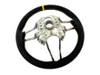 Load image into Gallery viewer, PORSCHE 991.1 GT3 ALCANTARA STEERING WHEEL GREY/ YELLOW