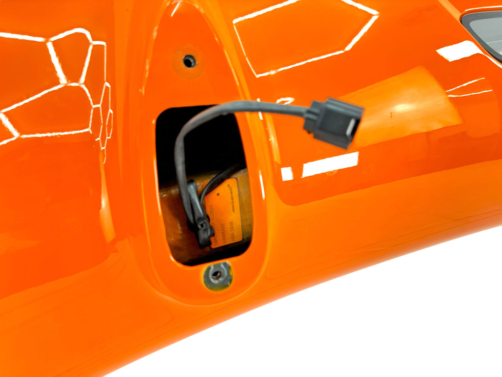 MCLAREN 765LT MAYA ORANGE REAR AIR BRAKE- SPOILER 14AB554RP-FC0001