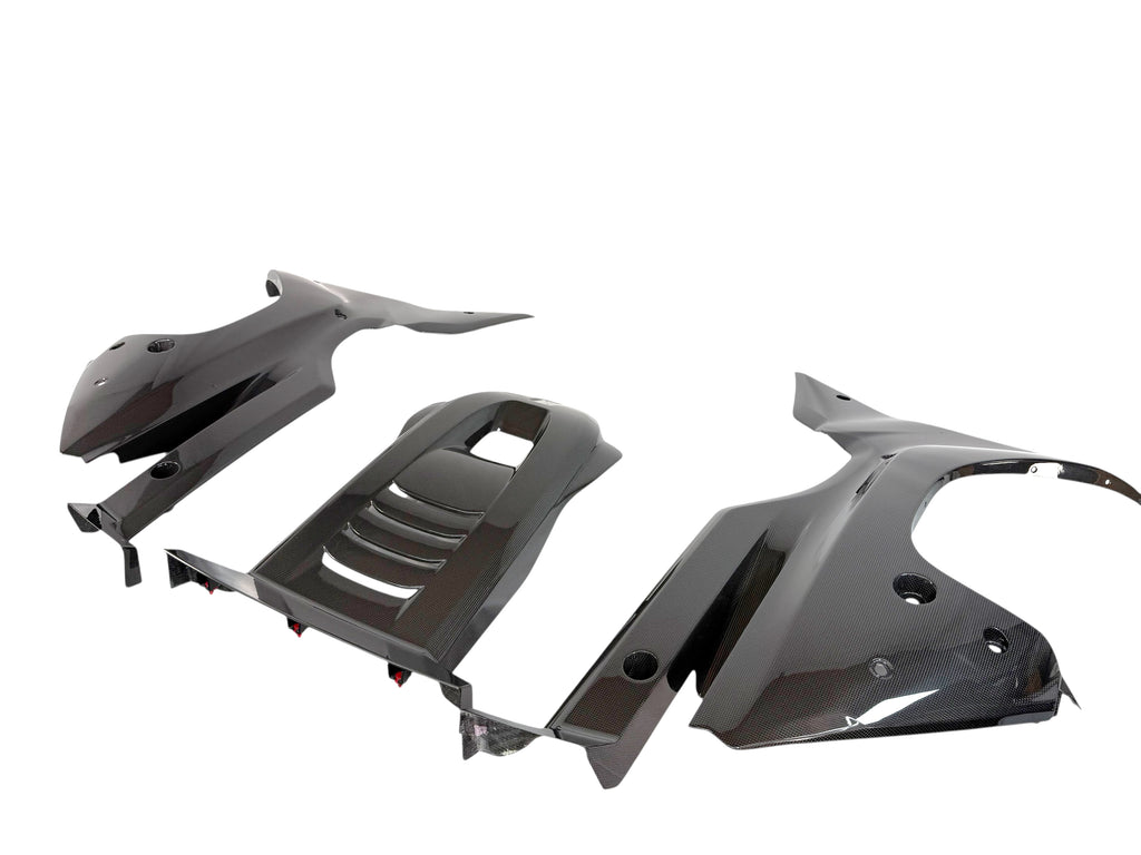 FERRARI 12-CILINDRI CARBON COMPLETE ENGINE COVER KIT 788430 788426 788427