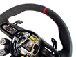 Load image into Gallery viewer, PORSCHE 992 GT3-RS RED DINAMICA STEERING WHEEL BLACK/RED 9GT419091EQ