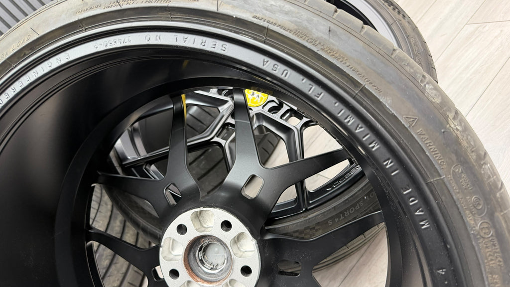 VOSSEN EVO-4 FORGED ALLOY WHEELS FOR FERRARI 812 WITH MICHELIN PILOT SPORT 4S TYRES