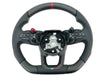 Load image into Gallery viewer, LAMBORGHINI REVULETO CARBON FIBRE LEATHER STEERING WHEEL - BLACK/ GOLD
