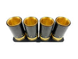 Load image into Gallery viewer, NOVITEC 765LT TAIL PIPES GOLD-PLATED WITH 999 FINE GOLD WITH CARBON COVER C176546