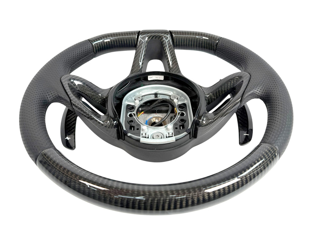 MCLAREN 675LT/ 600LT MSO CARBON FIBRE STEERING WHEEL 11N1131CP-13066SW