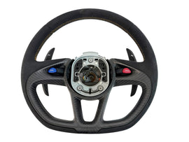 MCLAREN P1 MSO CARBON ALCANTARA STEERING WHEEL 121195CP-P1005AW