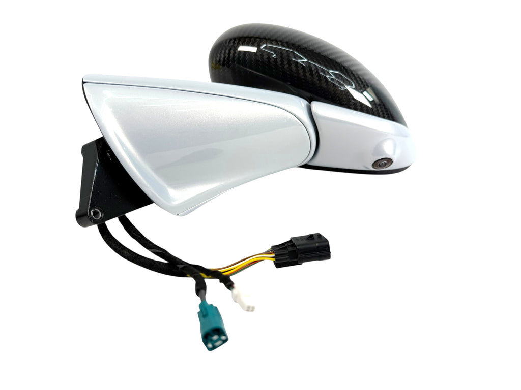 MCLAREN ARTURA MSO CARBON LEFT WING MIRROR ASSEMBLY - ICE SILVER 14AB091CP