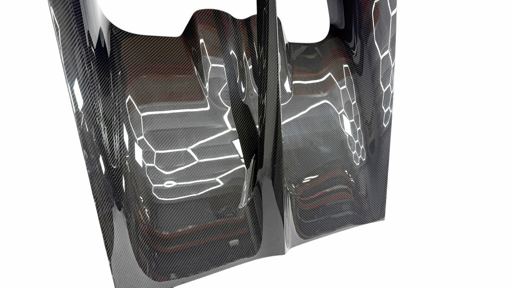 BUGATTI CHIRON VISIBLE CARBON ENGINE DECK LID COVER 5B4827023L