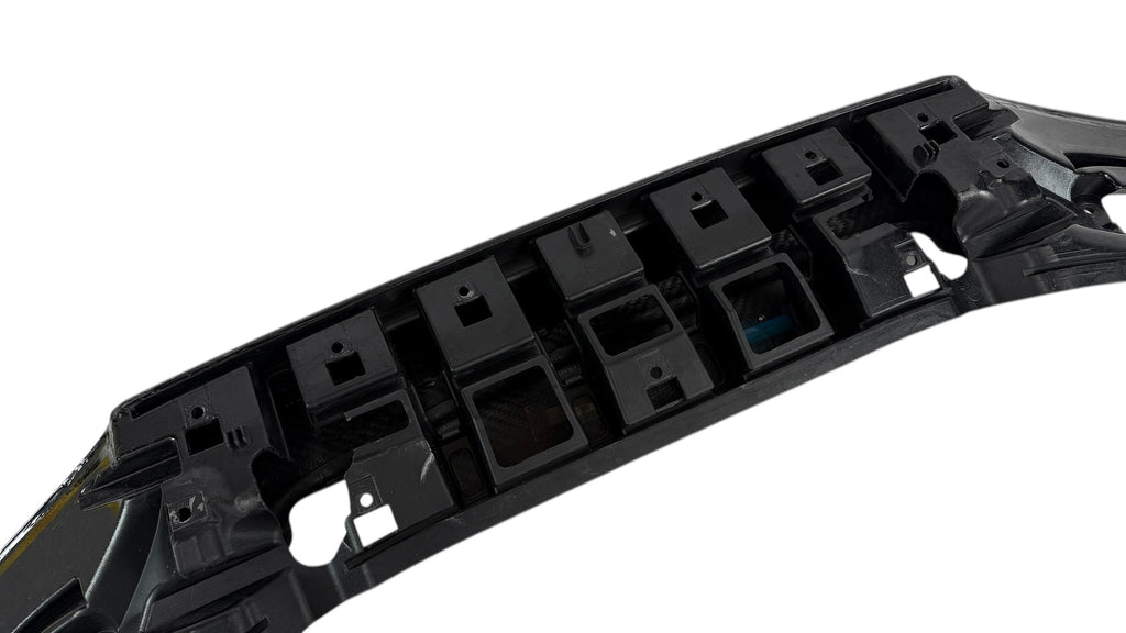 MCLAREN 600LT MSO BLACK CARBON FIBRE REAR BASE SPOILER 13AB474RP.02