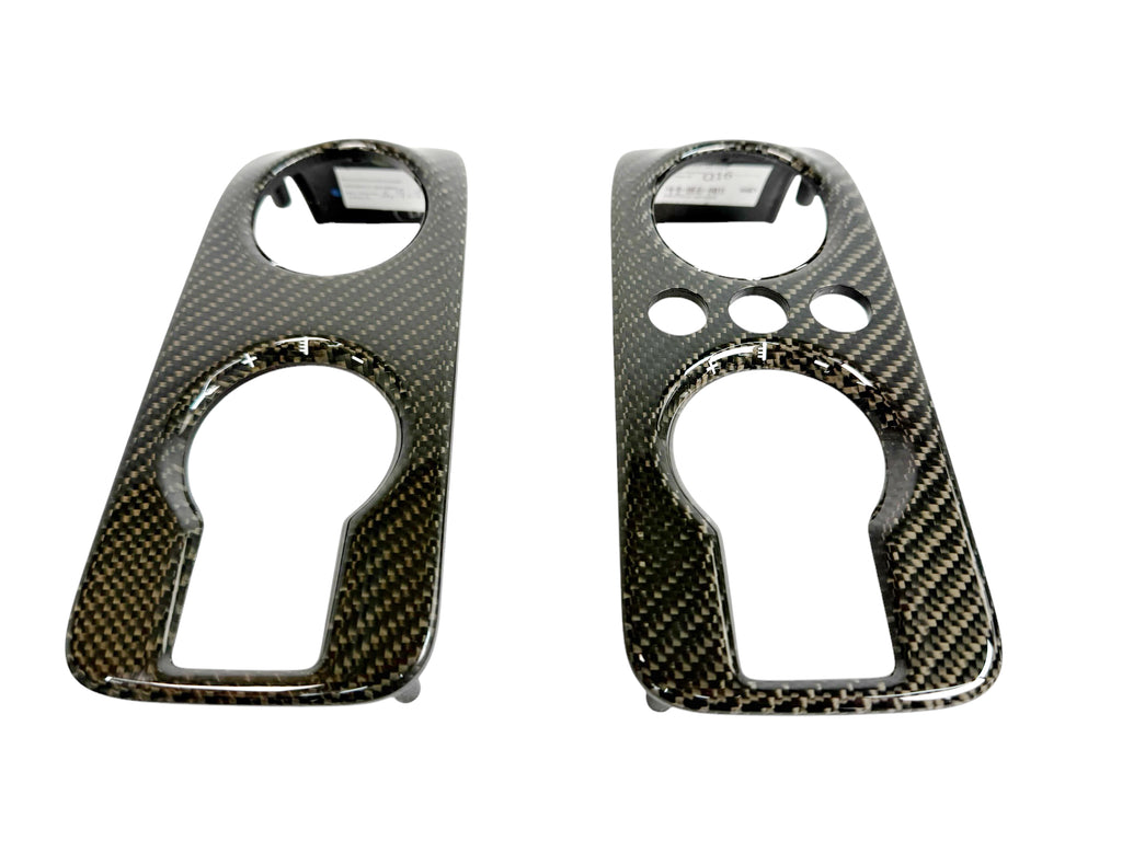 MCLAREN 650S/ 675LT MSO CARBON CLIMATE CONTROL COVERS SET 11M1110CP 11M1111CP