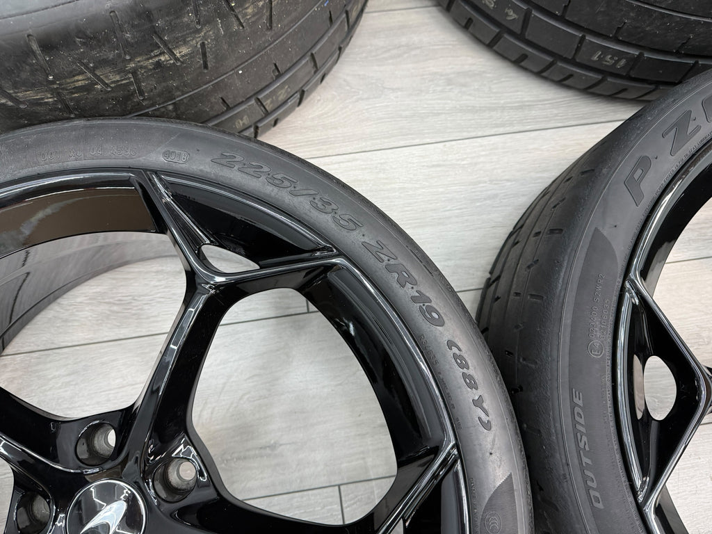 MCLAREN 600LT FORGED 5 SPOKE MSO WHEELS WITH TROFEO R TYRES
