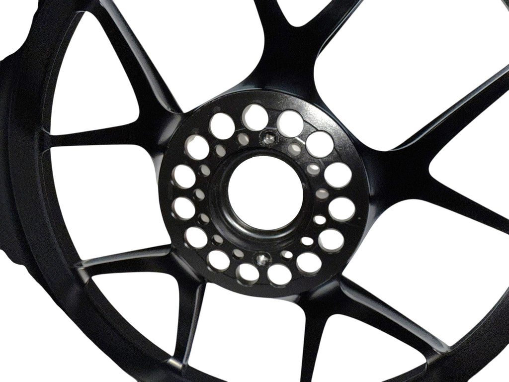 PORSCHE 992 GT3-RS WEISSACH MAGNESIUM 20" FRONT WHEEL 9GT601025AL (BLACK)