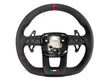 Load image into Gallery viewer, LAMBORGHINI PERFORMANTE URUS ALCANTARA STEERING WHEEL - BLACK/ RED STITCH 4ML419091CE