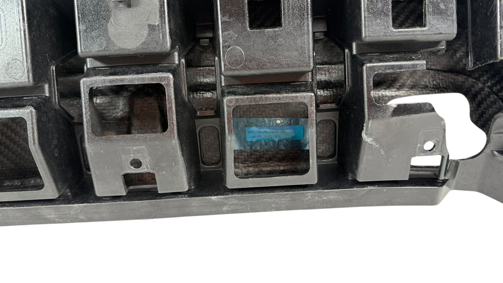 MCLAREN 600LT MSO BLACK CARBON FIBRE REAR BASE SPOILER 13AB474RP.02