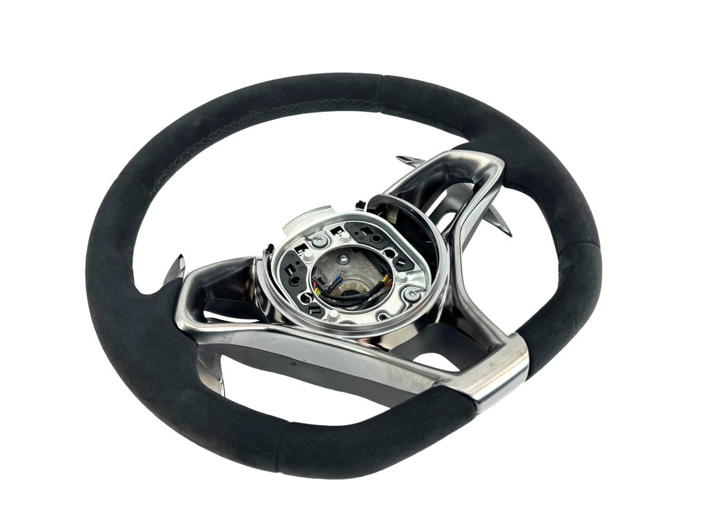 MCLAREN ARTURA ALCANTARA STEERING WHEEL 16NB258CP