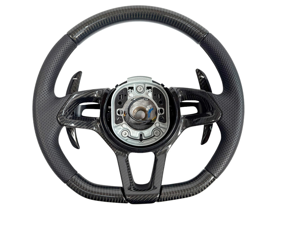 MCLAREN 675LT/ 600LT MSO CARBON FIBRE STEERING WHEEL 11N1131CP-13066SW