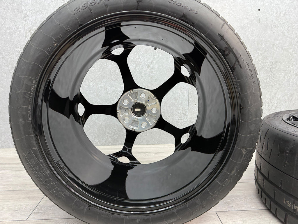 MCLAREN 600LT FORGED 5 SPOKE MSO WHEELS WITH TROFEO R TYRES