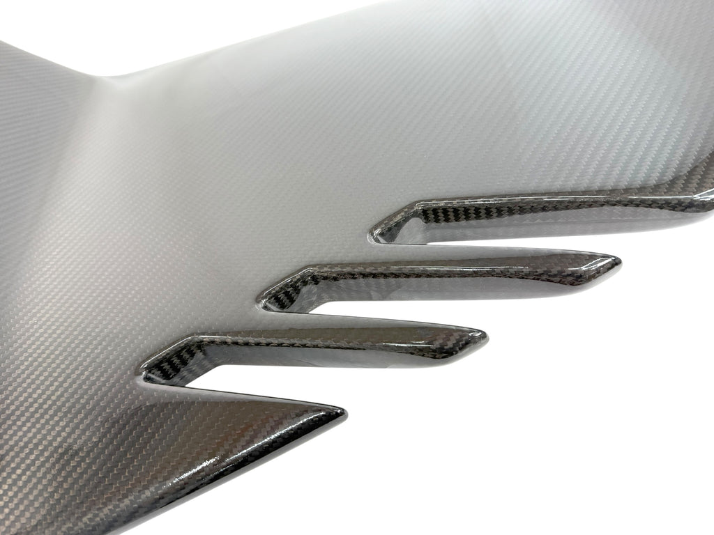 MCLAREN SOLUS GT MSO VISUAL CARBON SPOILER END PLATES SET BC08A631RP