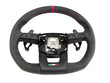 Load image into Gallery viewer, LAMBORGHINI PERFORMANTE URUS ALCANTARA STEERING WHEEL - BLACK/ RED STITCH 4ML419091CE