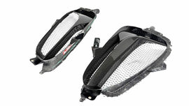 FERRARI SF90 CARBON SIDE AIR INTAKE TRIM SET 70007381