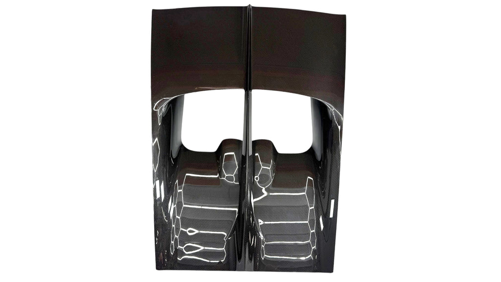 BUGATTI CHIRON VISIBLE CARBON ENGINE DECK LID COVER 5B4827023L