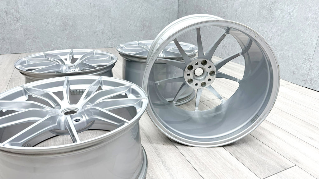 FERRARI 812  SUPERFAST GTS RACING WHEEL SET 323895 323894 (SILVER)