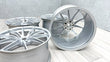 Load image into Gallery viewer, FERRARI 812  SUPERFAST GTS RACING WHEEL SET 323895 323894 (SILVER)