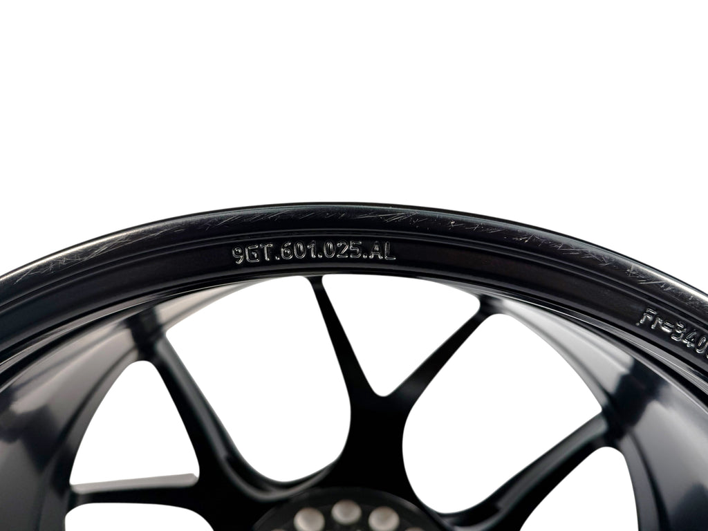 PORSCHE 992 GT3-RS WEISSACH MAGNESIUM 20" FRONT WHEEL 9GT601025AL (BLACK)