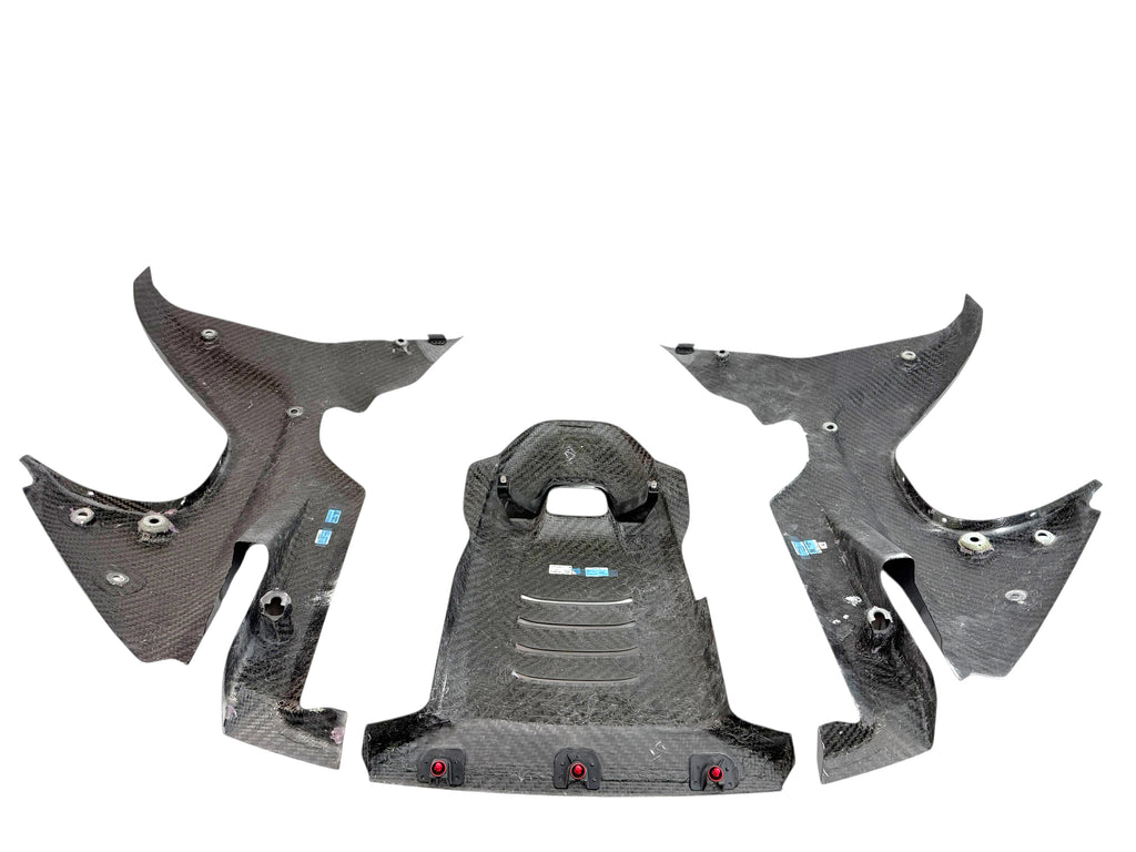 FERRARI 12-CILINDRI CARBON COMPLETE ENGINE COVER KIT 788430 788426 788427