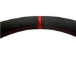 Load image into Gallery viewer, LAMBORGHINI PERFORMANTE URUS ALCANTARA STEERING WHEEL - BLACK/ RED STITCH 4ML419091CE