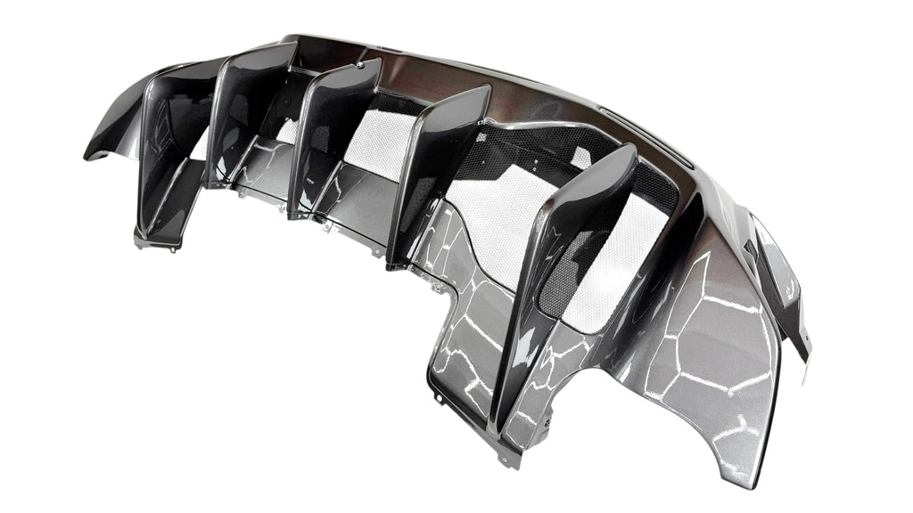 MCLAREN 600LT REAR BUMPER PALLADIUM SILVER 13AB831-RP-DP-SN-023